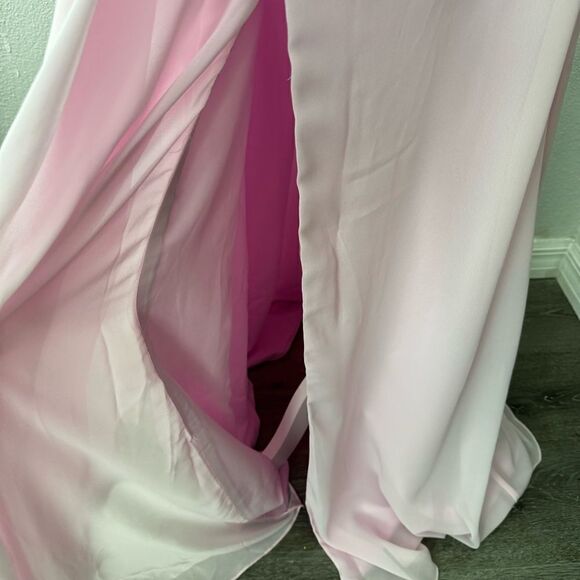 LT Lanting TS Couture Bride Blush Pink Dress NWT - Picture 11 of 15